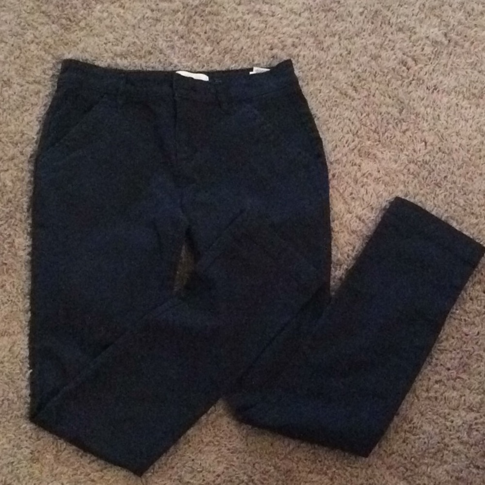 Old navy, navy pants, skinny, size 14